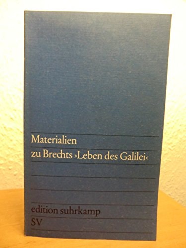 Materialien zu Brechts 'Leben des Galilei'