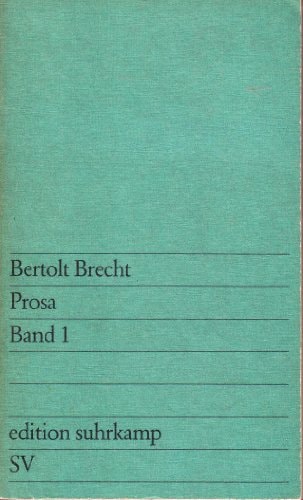 Gesammelte Prosa / Geschichten