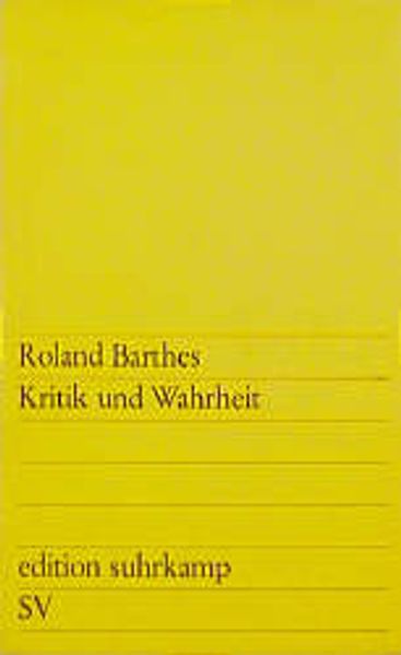 Kritik und Wahrheit