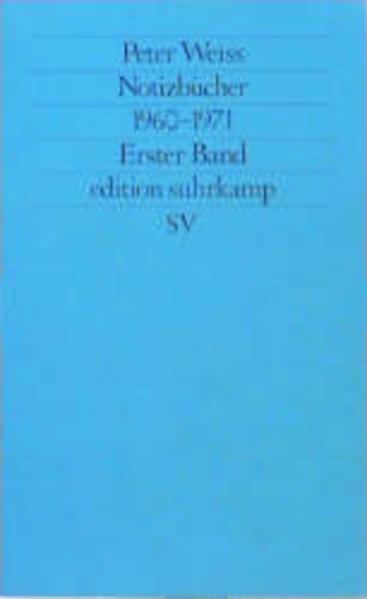 Notizbücher 1960–1971
