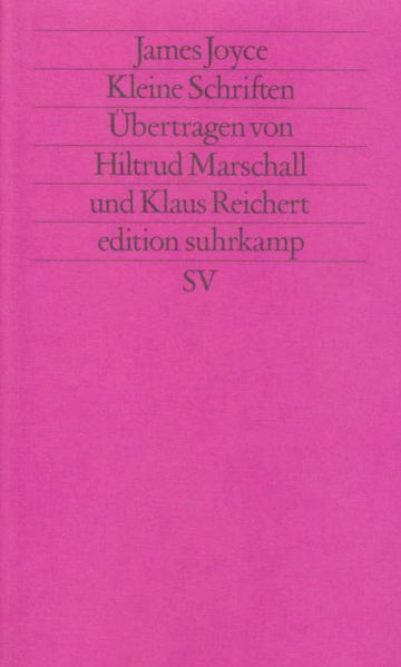 Werkausgabe in sechs Bänden in der edition suhrkamp