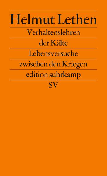 Verhaltenslehren der Kälte