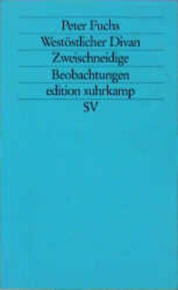 Westöstlicher Divan