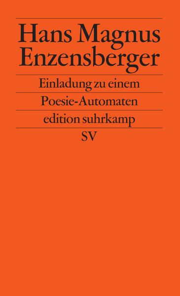 Einladung zu einem Poesie-Automaten