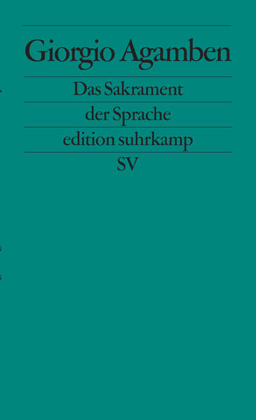 Das Sakrament der Sprache