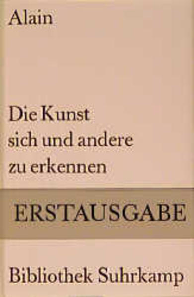 Die Kunst, sich und andere zu erkennen