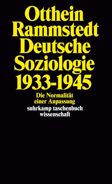 Deutsche Soziologie 1933–1945