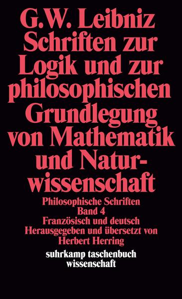 Philosophische Schriften.
