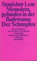 Memoiren, gefunden in der Badewanne. Der Schnupfen