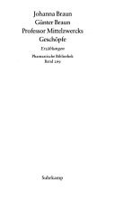 Professor Wittelzwercks Geschöpfe