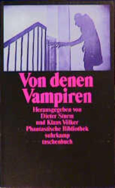 Von denen Vampiren oder Menschensaugern