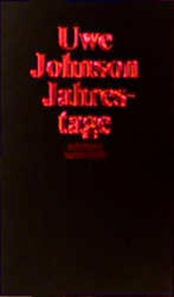 Jahrestage