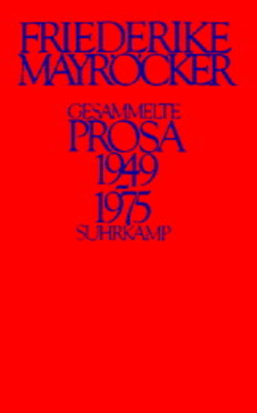 Gesammelte Prosa 1949-1975