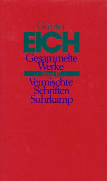 Gesammelte Werke in vier Bänden. Revidierte Ausgabe