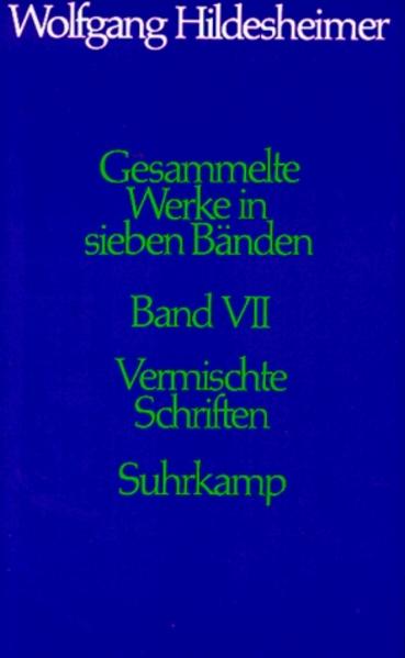 Gesammelte Werke in sieben Bänden