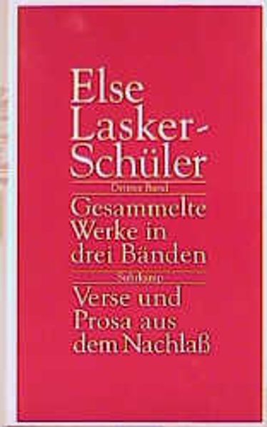 Gesammelte Werke in drei Bänden