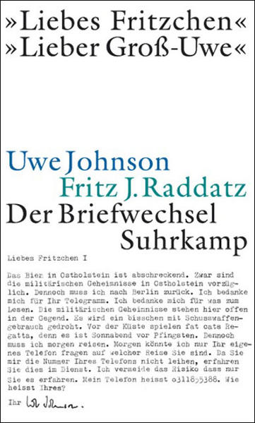 'Liebes Fritzchen' – 'Lieber Groß-Uwe'