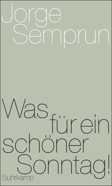Was für ein schöner Sonntag!