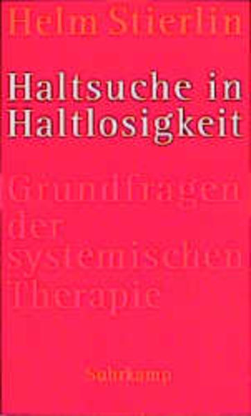 Haltsuche in Haltlosigkeit