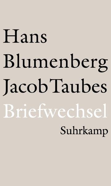 Briefwechsel 1961–1981
