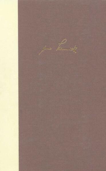 Bargfelder Ausgabe. Werkgruppe III: Essays und Biographisches
