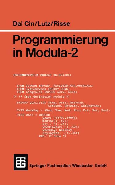 Programmierung in MODULA-2