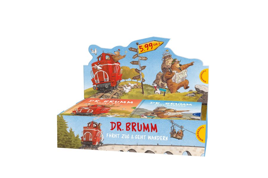 Dr. Brumm geht wandern & Dr. Brumm fährt Zug - Gemischtes 14er Display