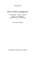 Die St. Pauler Lukasglossen