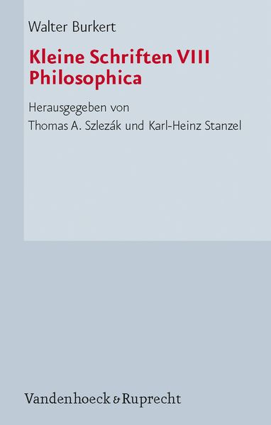 Kleine Schriften VIII