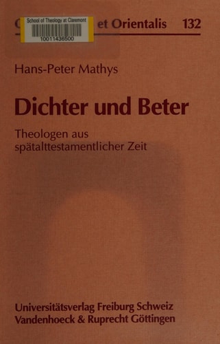 Dichter und Beter