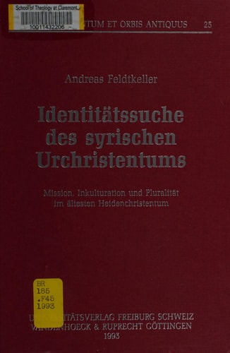 Identitätssuche des syrischen Urchristentums