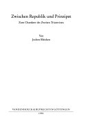 Zwischen Republik und Prinzipat