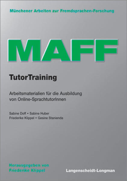 MAFF 3: Tutor Training