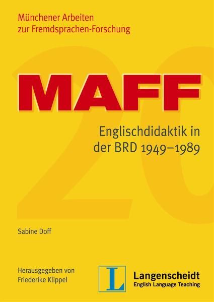 MAFF 20: Englischdidaktik in der BRD 1949-1989