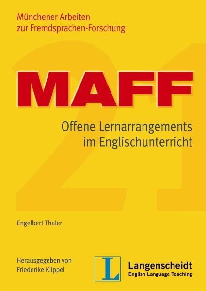 MAFF 21: Offene Lernarrangements im Englischunterricht