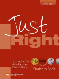 Just Right - Elementary - Student’s Book mit Audio-CD