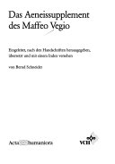 Das Aeneissupplement des Maffeo Vegio