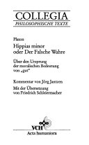 Hippias minor oder Der Falsche Wahre