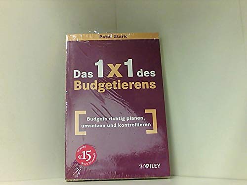 Das 1x1 des Budgetierens