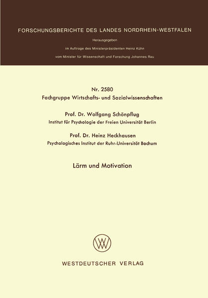 Lärm und Motivation