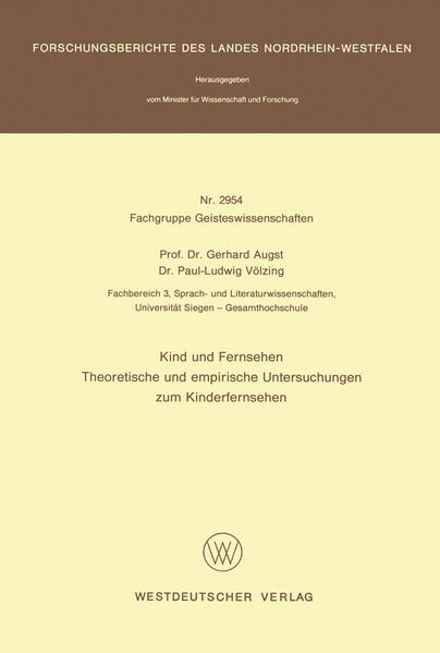 Kind und Fernsehen