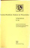 Die Barmer Theologische Erklärung und ihre Wirkungsgeschichte