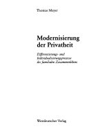 Modernisierung der Privatheit