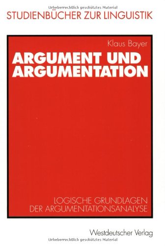 Argument und Argumentation