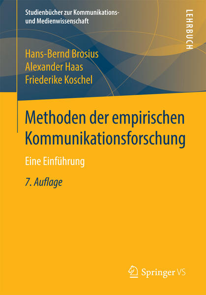 Methoden der empirischen Kommunikationsforschung