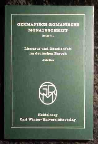 Literatur und Gesellschaft im deutschen Barock