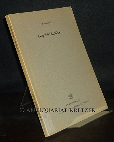 Linguistic Studies