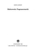 Malinowskis Pragmasemantik
