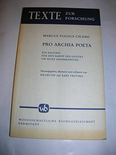 Pro Archia poeta