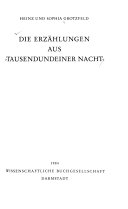 Die Erzählungen aus Tausendundeiner Nacht